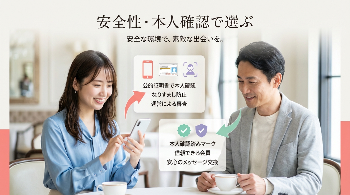安全性・本人確認で選ぶ