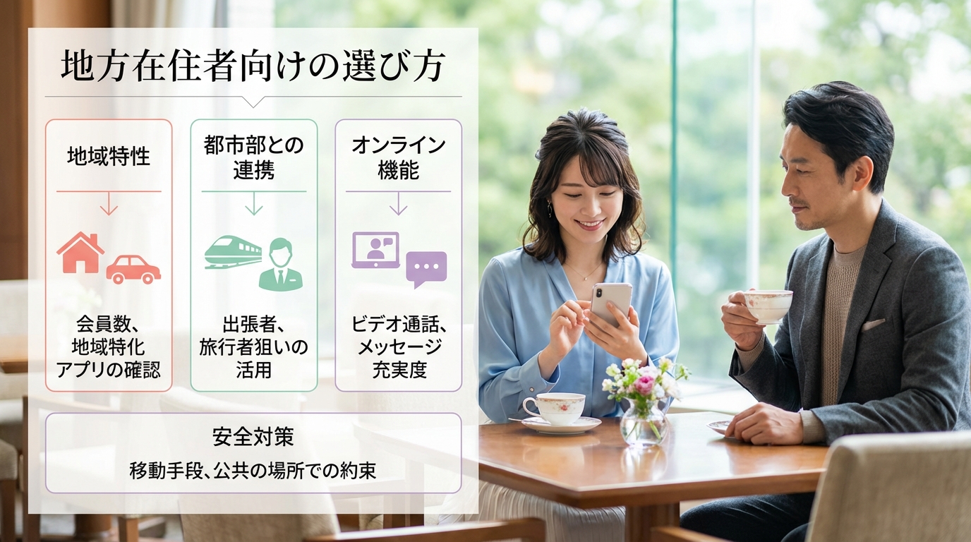 地方在住者向けの選び方