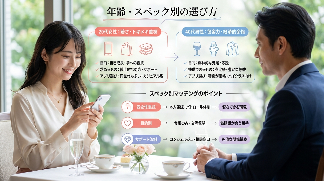 年齢・スペック別の選び方