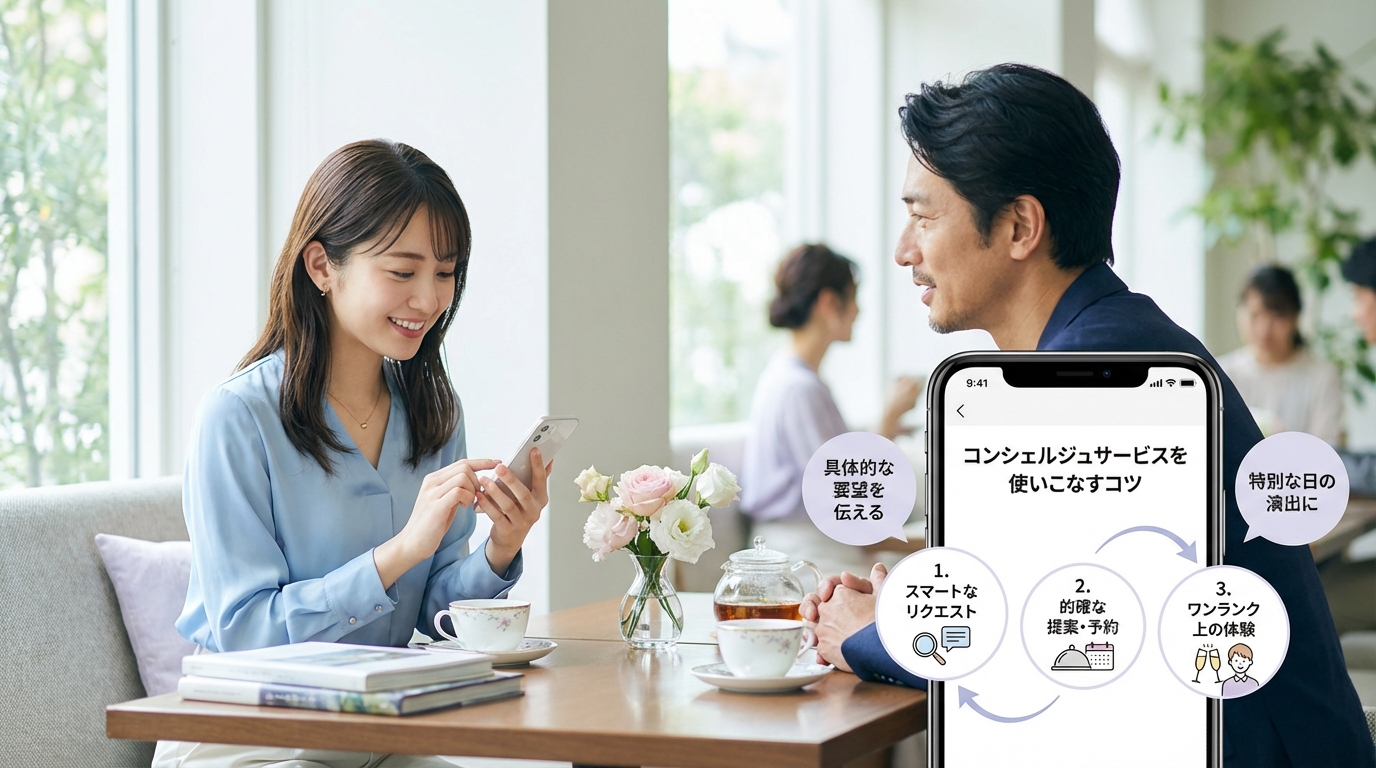 コンシェルジュサービスを使いこなすコツ